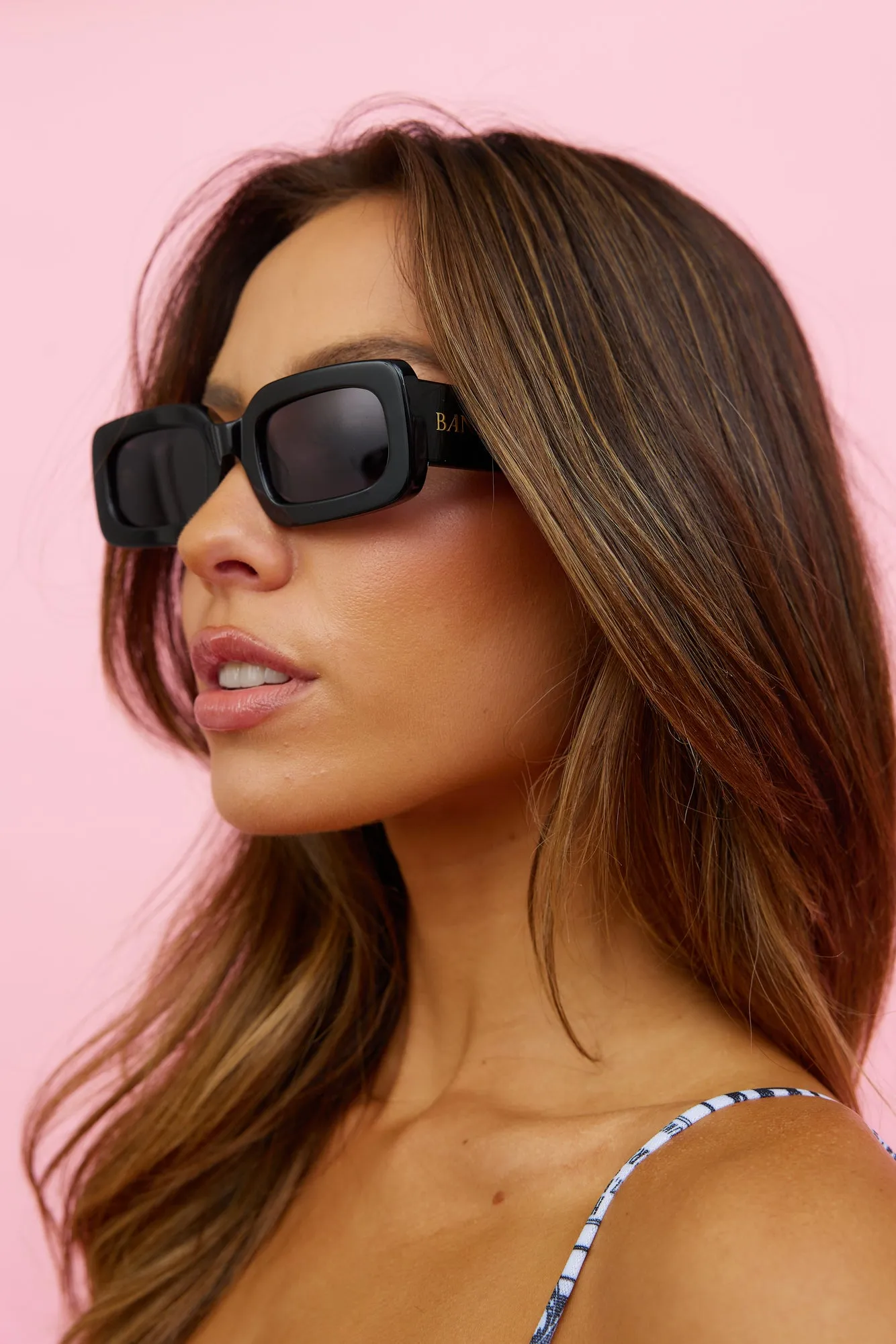 BANBÉ The Seymour Sunglasses Black-Midnight Fade sold by Hello Molly product image thumbnail 4
