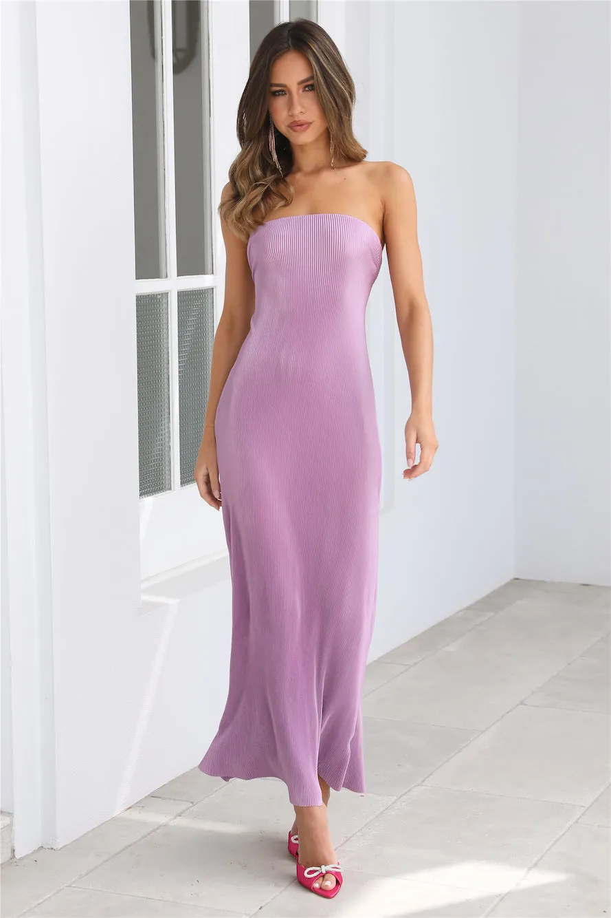 What You Need Maxi Dress Lilac sold by Hello Molly product image thumbnail 4