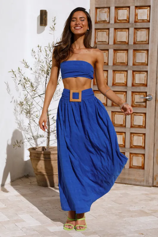 Iconic Revival Crop Blue sold by Hello Molly