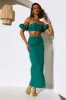 My Love Dive Maxi Skirt Green sold by Hello Molly