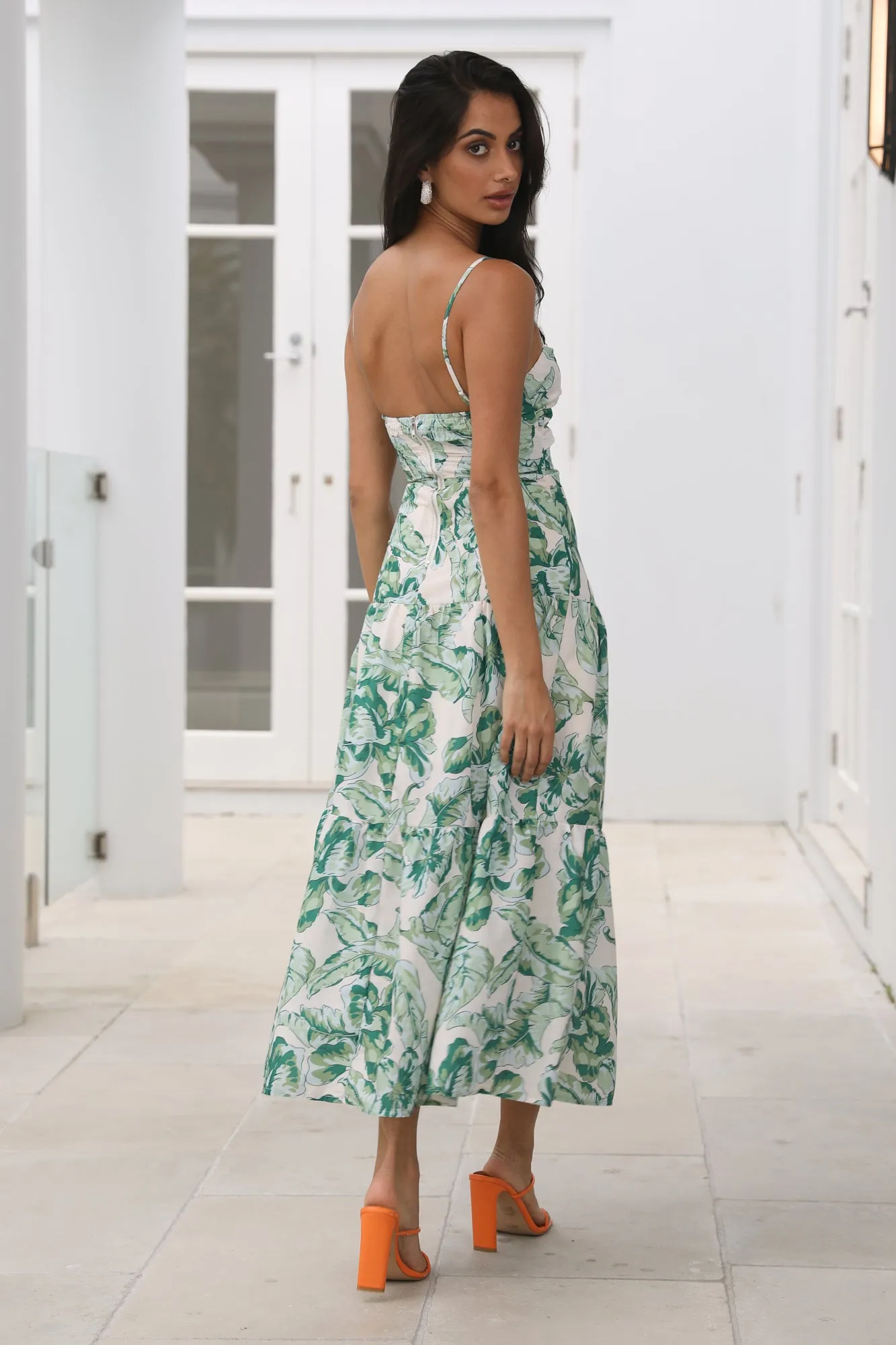 Annita Maxi Dress Green sold by Hello Molly product image thumbnail 5