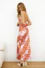 Highway To Heaven Maxi Dress Red sold by Hello Molly