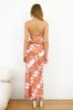 Highway To Heaven Maxi Dress Red sold by Hello Molly