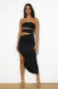 Cheeky Look Midi Dress Black sold by Hello Molly