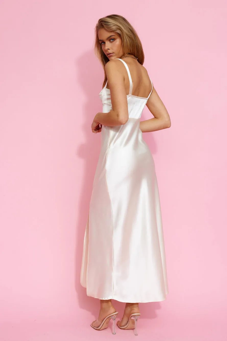 Race To Sunlight Maxi Dress Champagne sold by Hello Molly product image thumbnail 4