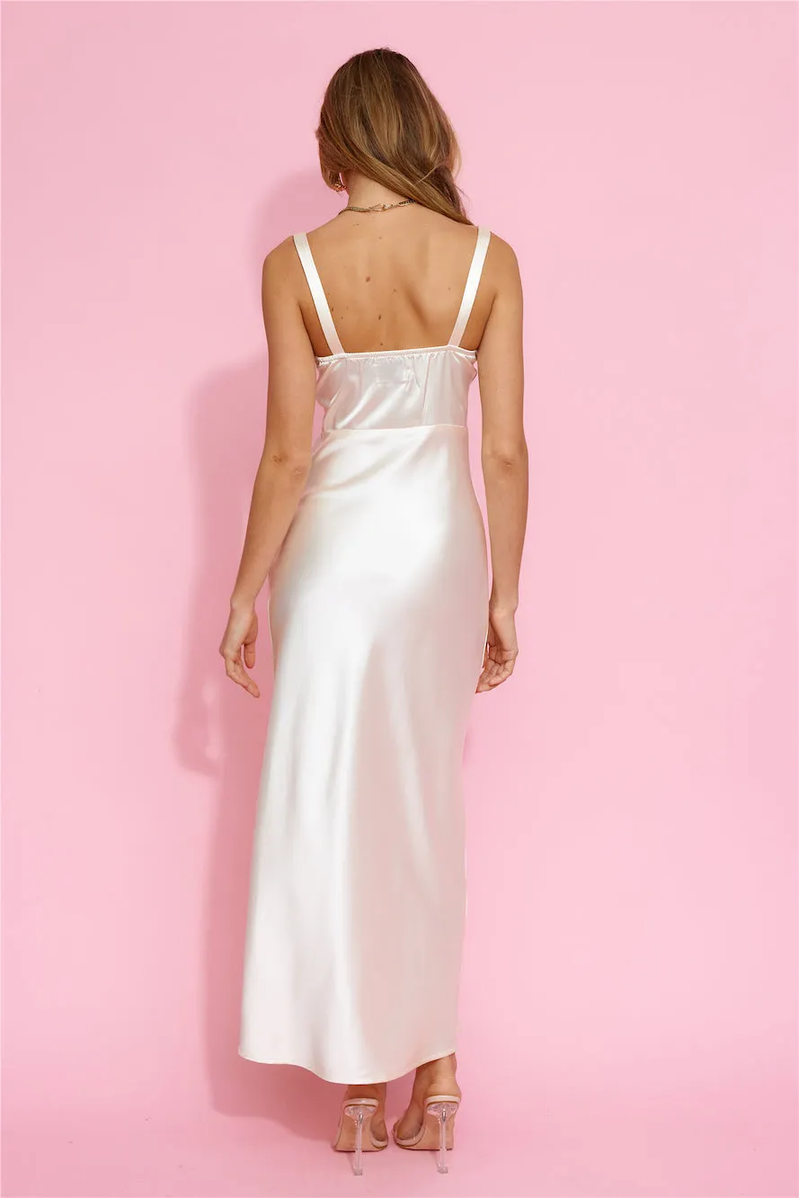 Race To Sunlight Maxi Dress Champagne sold by Hello Molly product image thumbnail 5