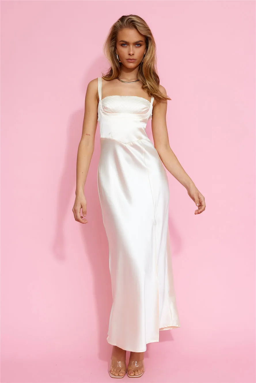 Race To Sunlight Maxi Dress Champagne sold by Hello Molly product image thumbnail 2
