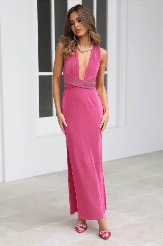 Fly Above Maxi Dress Pink sold by Hello Molly