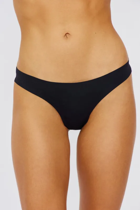 UNDERCOVER Style Helpers Seamless High Cut Thong Black 3 Pack sold by Hello Molly