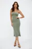 Midnight Stars Midi Dress Green sold by Hello Molly