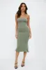 Midnight Stars Midi Dress Green sold by Hello Molly