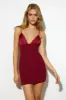 Lovers Night Mini Dress WINE sold by Hello Molly
