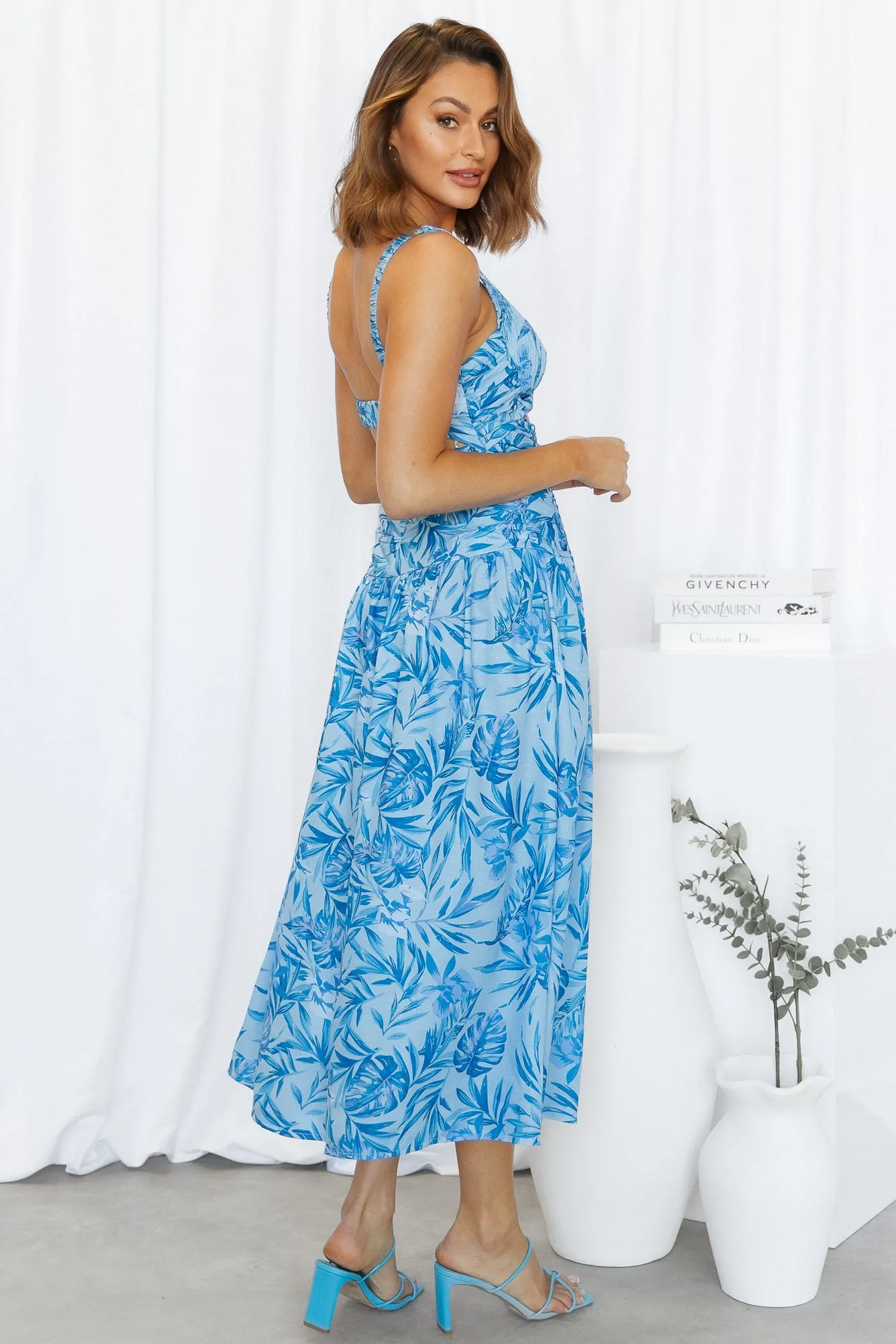 Praised Maxi Dress Blue sold by Hello Molly product image thumbnail 5