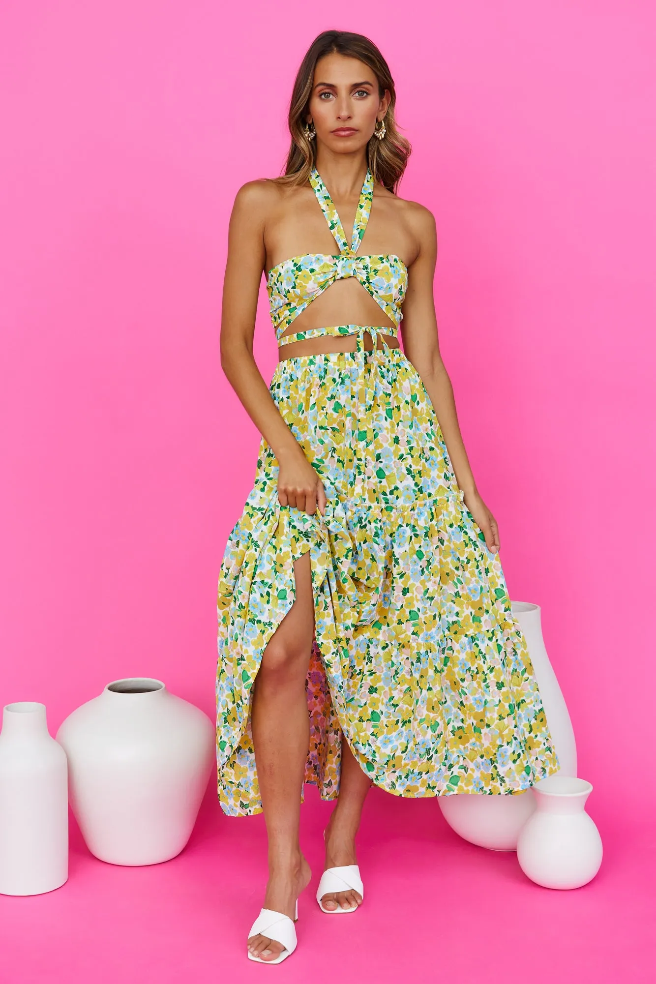 Heart Fluttering Maxi Skirt sold by Hello Molly product image thumbnail 3