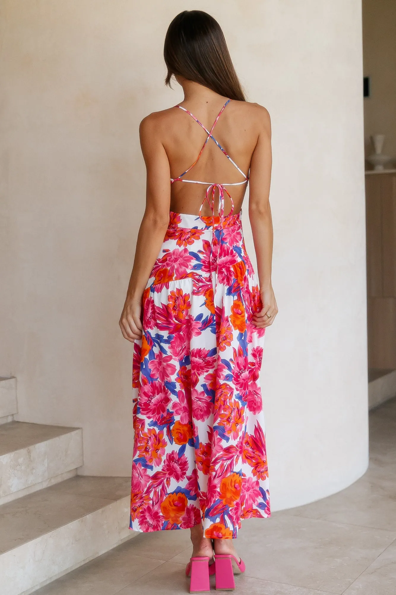 Find Your Paradise Maxi Dress Floral sold by Hello Molly product image thumbnail 5
