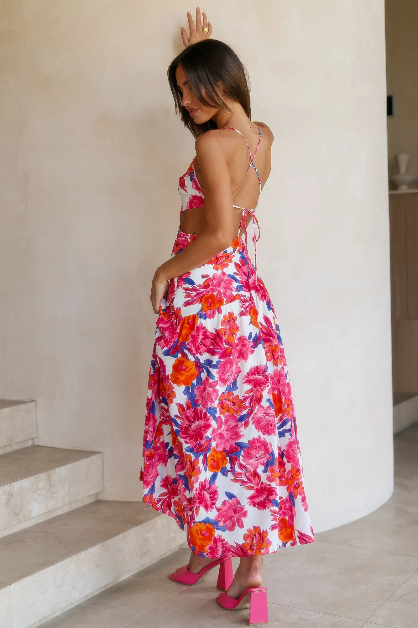 Find Your Paradise Maxi Dress Floral sold by Hello Molly product image thumbnail 4
