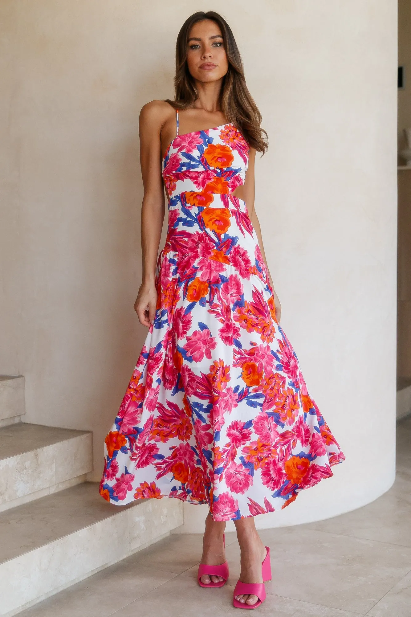 Find Your Paradise Maxi Dress Floral sold by Hello Molly