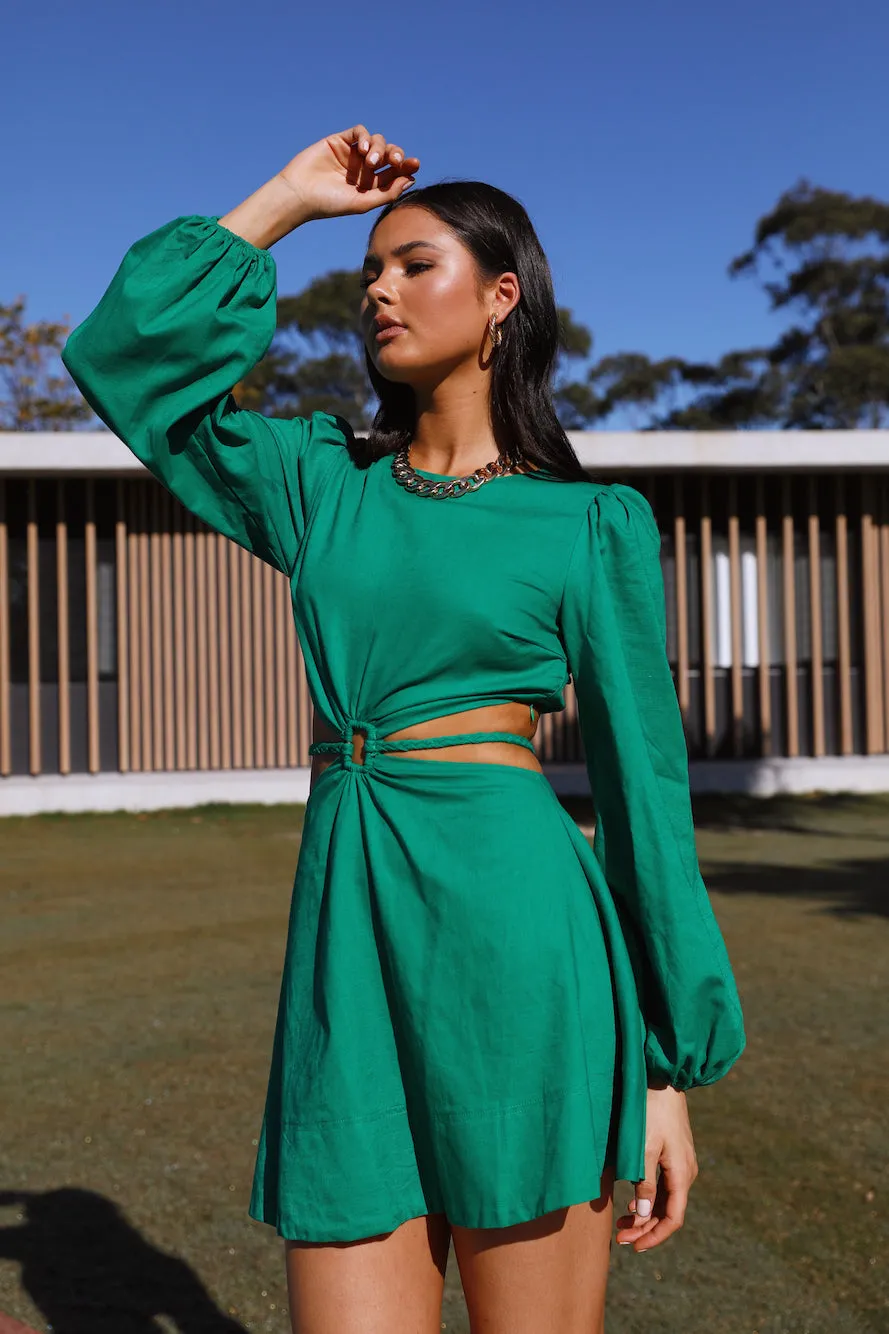 Hottest Tea Dress Green sold by Hello Molly