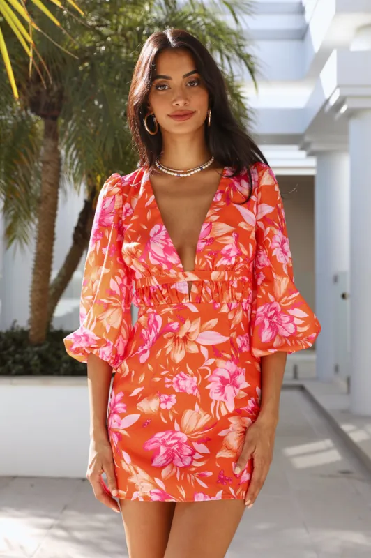 Cherry Picking Season Dress Floral sold by Hello Molly