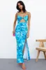 Delphin Maxi Dress Blue sold by Hello Molly