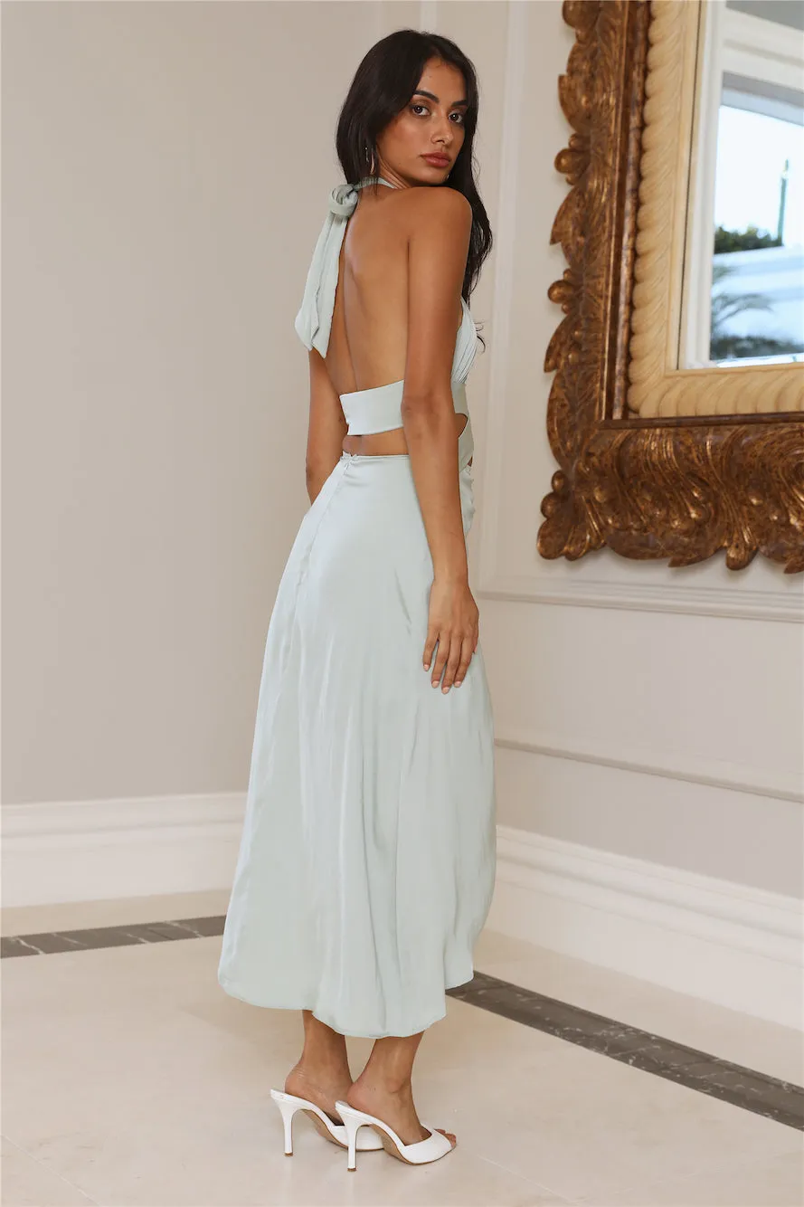 Tender Words Midi Dress Green sold by Hello Molly product image thumbnail 3