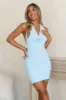 HELLO MOLLY Listen To My Words Dress Blue sold by Hello Molly