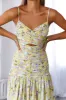 HELLO MOLLY Sun Risin Maxi Dress Yellow sold by Hello Molly