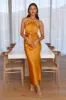 Finding You Maxi Dress Golden sold by Hello Molly