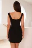 The Modern Muse Mini Dress Black sold by Hello Molly