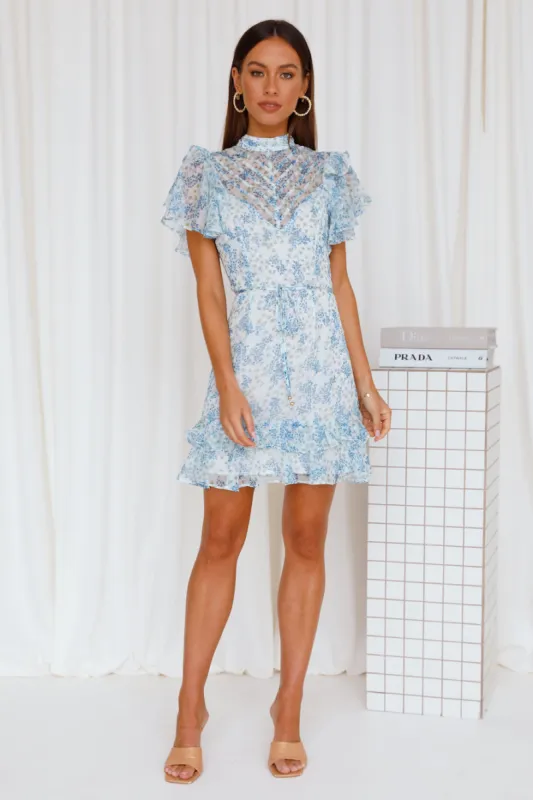 Getting Loco Dress Blue sold by Hello Molly