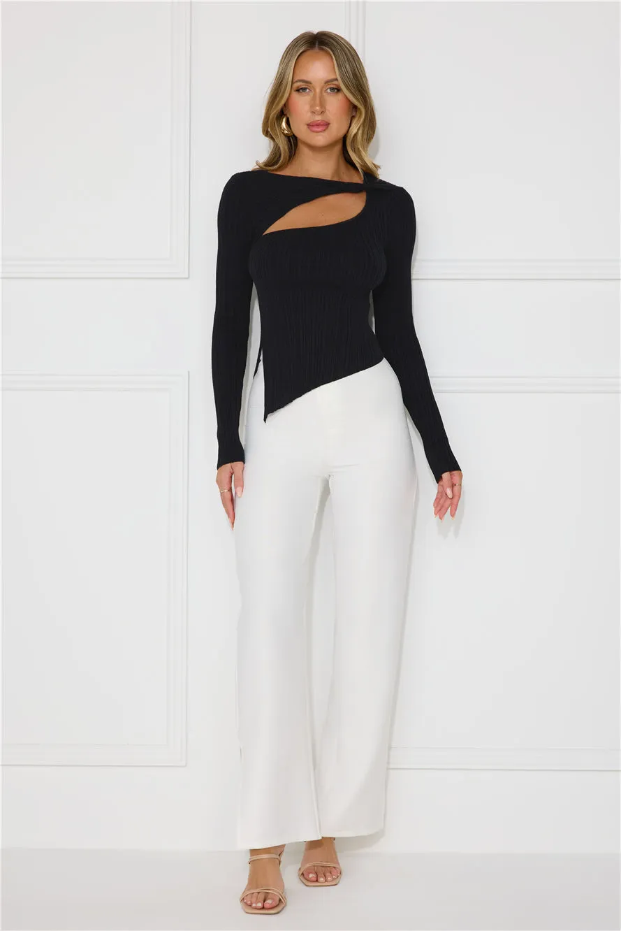 Off To Work Long Sleeve Top Black sold by Hello Molly product image thumbnail 4