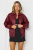 Kenny Bomber Dark Burgundy sold by Hello Molly