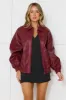 Kenny Bomber Dark Burgundy sold by Hello Molly
