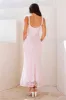 Glitz Diamond Midi Dress Pink sold by Hello Molly