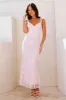 Glitz Diamond Midi Dress Pink sold by Hello Molly