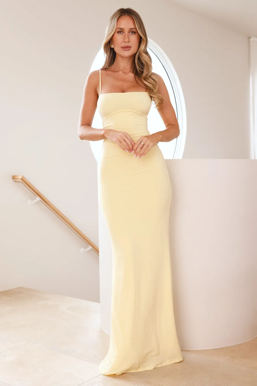 Celebrity Spotlight Maxi Dress Yellow sold by Hello Molly product image thumbnail 3