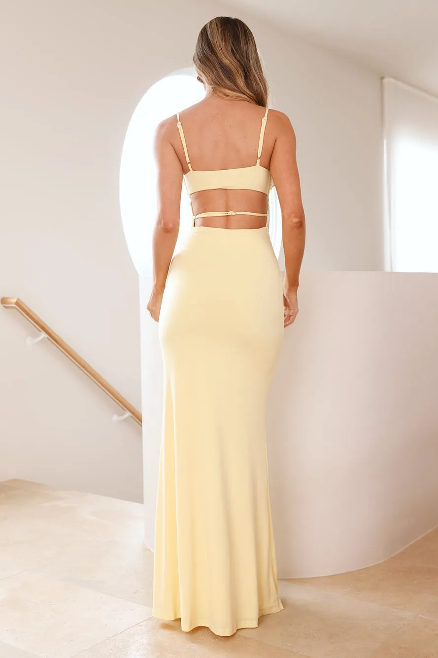 Celebrity Spotlight Maxi Dress Yellow sold by Hello Molly product image thumbnail 5