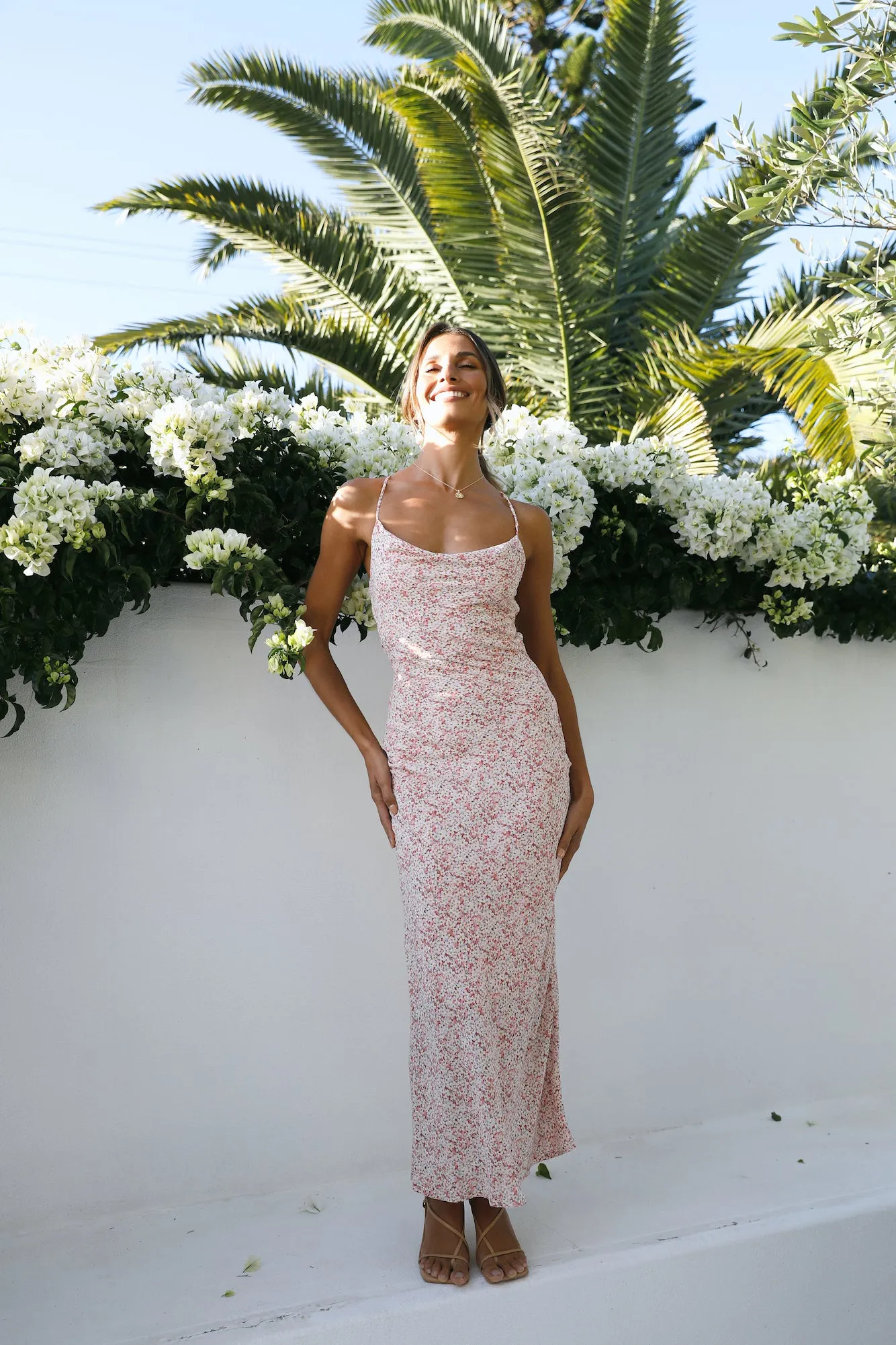 After Dusk Maxi Dress Pink sold by Hello Molly product image thumbnail 5