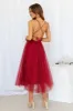 Fairy Vibes Midi Dress Wine sold by Hello Molly