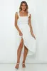 Let Me Fall In Love Midi Dress White sold by Hello Molly