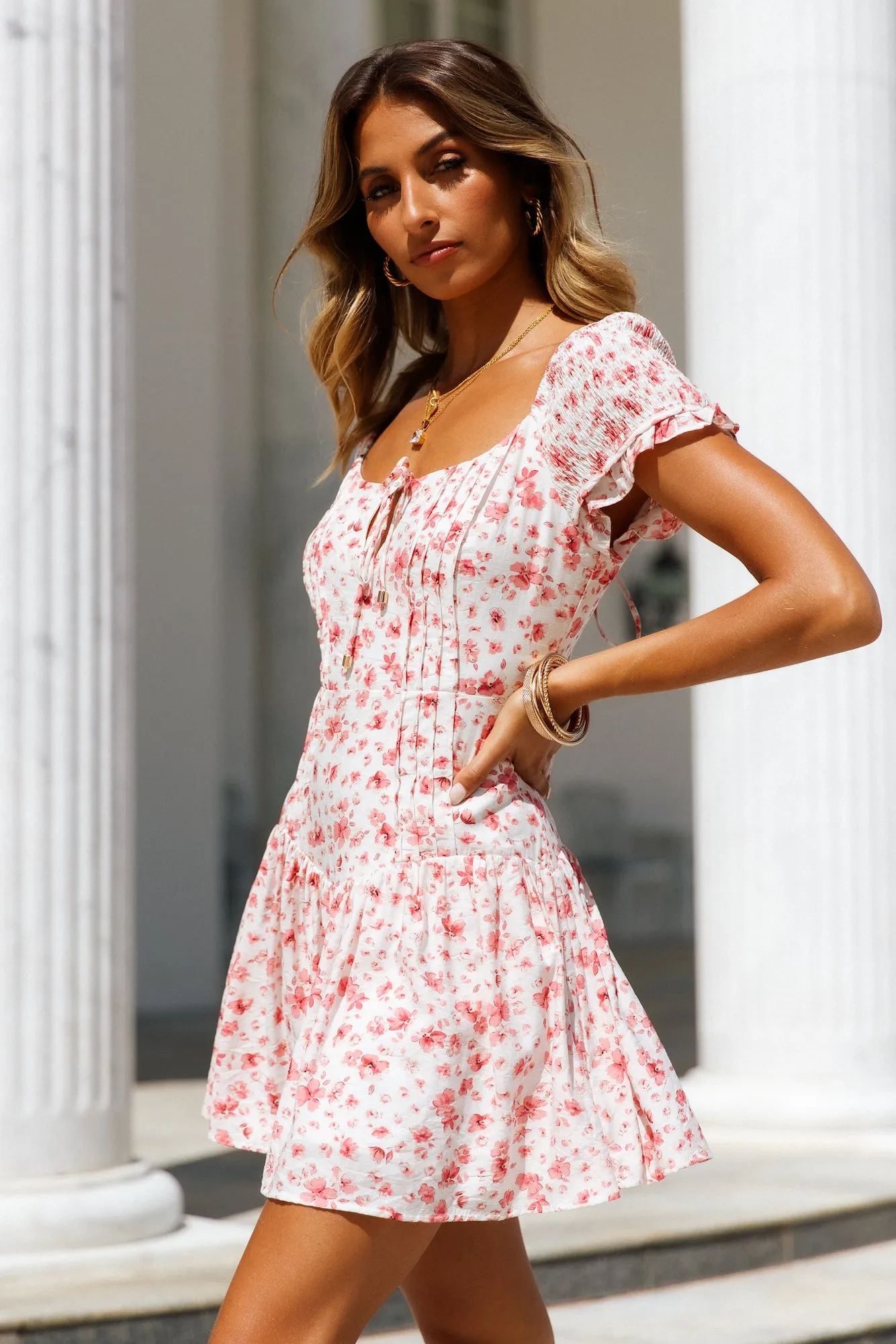HELLO MOLLY Morning Dates Dress Pink sold by Hello Molly product image thumbnail 5