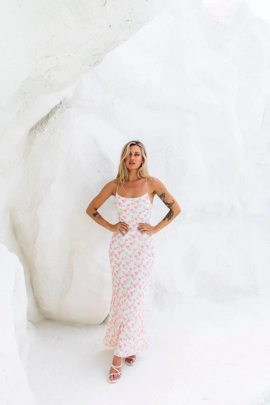 Hawaii Magic Maxi Dress White sold by Hello Molly product image thumbnail 2