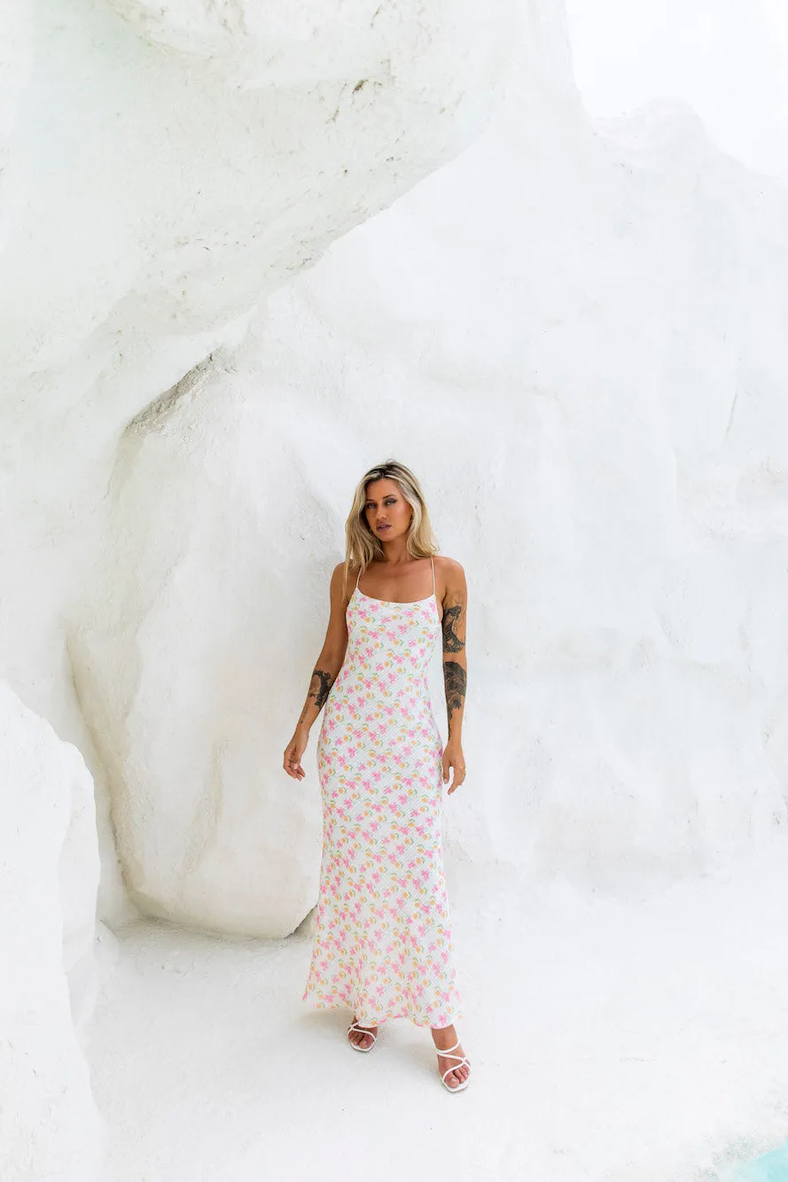 Hawaii Magic Maxi Dress White sold by Hello Molly product image thumbnail 3