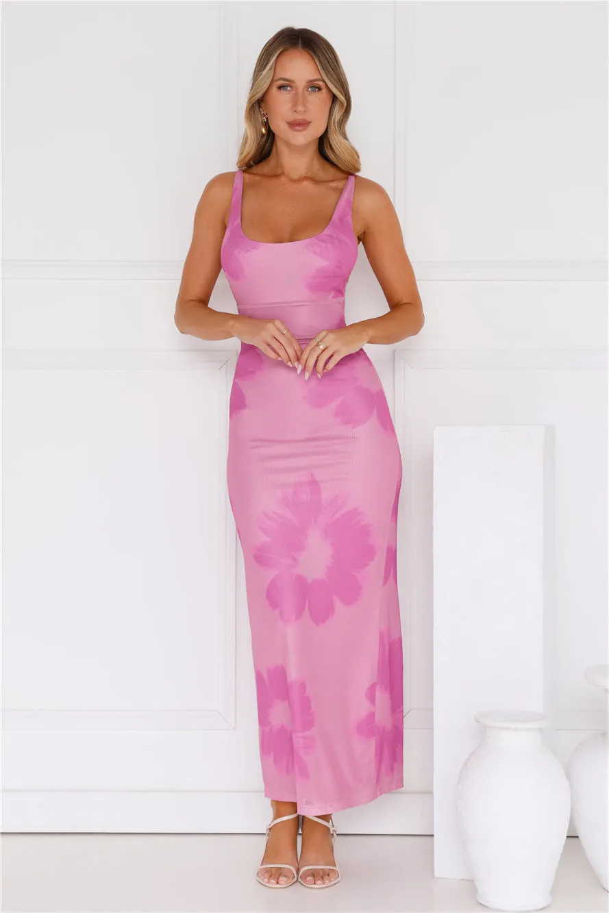 Amber Splendour Mesh Maxi Dress Purple sold by Hello Molly product image thumbnail 5