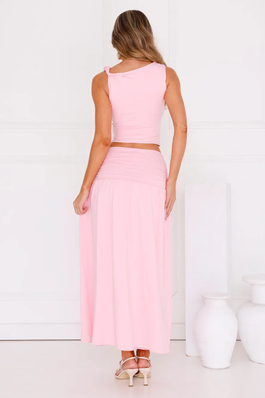 Couture Maxi Skirt Pink sold by Hello Molly product image thumbnail 3