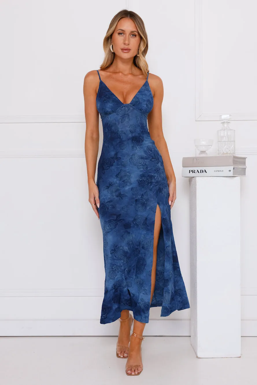 Let's Socialise Maxi Dress Blue sold by Hello Molly product image thumbnail 3