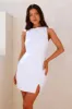 Shimmering Affair Sequin Mini Dress White sold by Hello Molly
