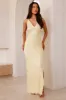 Shimmering Allure Sequin Maxi Dress Yellow sold by Hello Molly