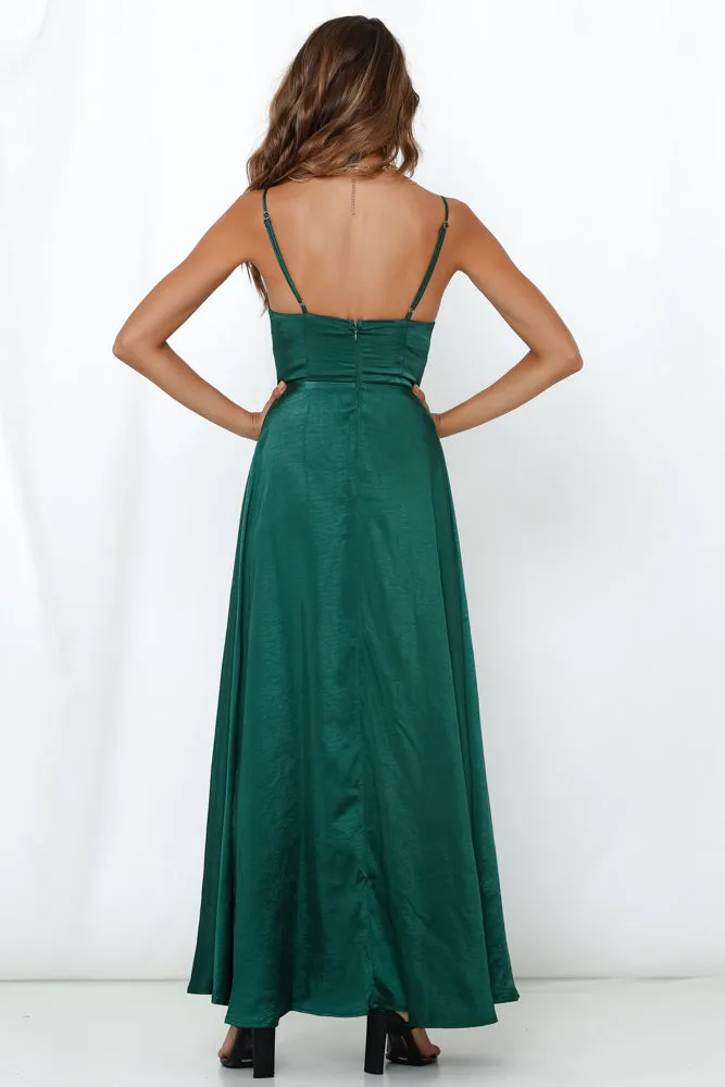 Something Just Like This Maxi Dress Jade sold by Hello Molly product image thumbnail 4