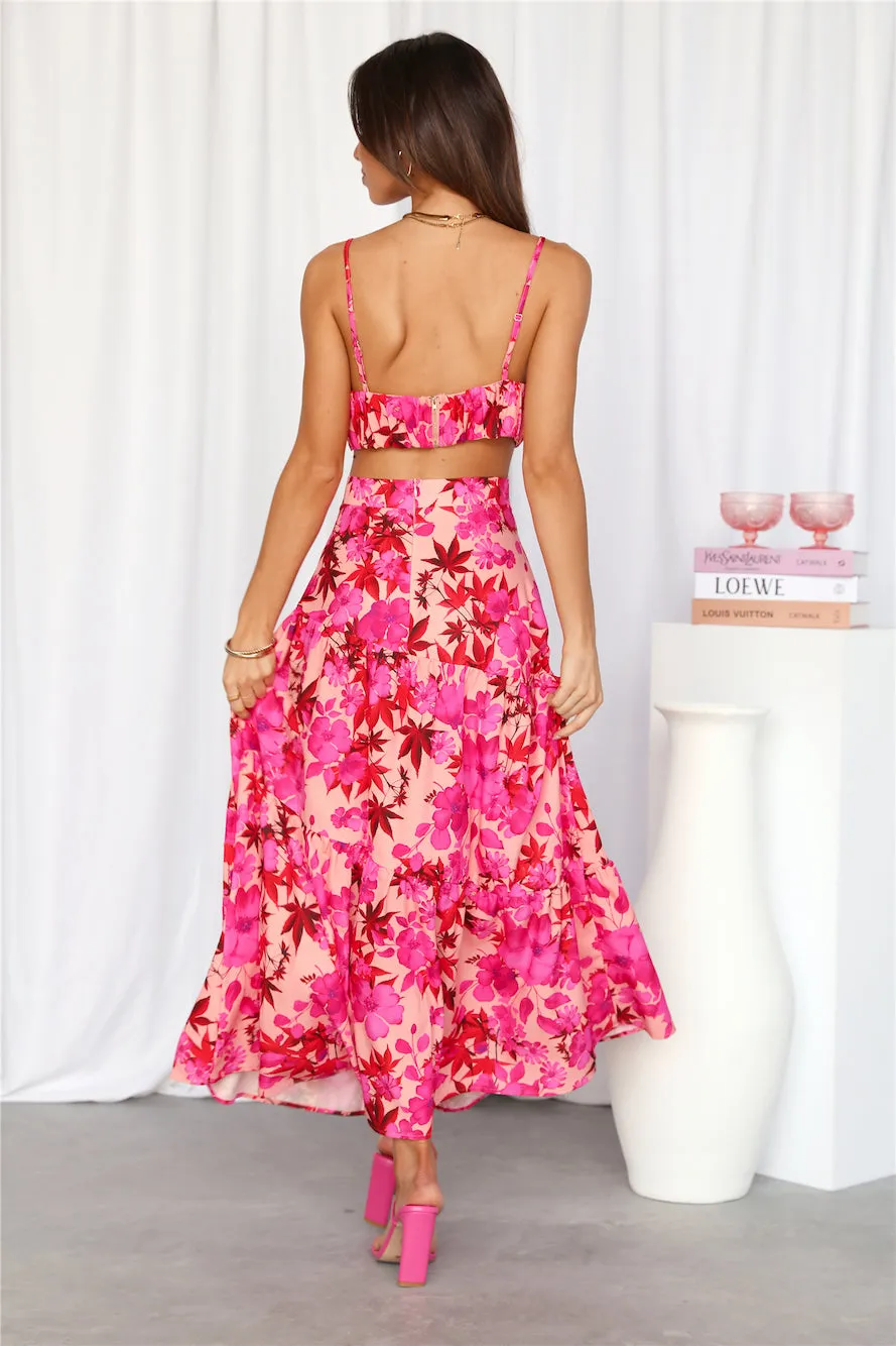 Martini Dreamin Maxi Skirt Floral sold by Hello Molly product image thumbnail 5